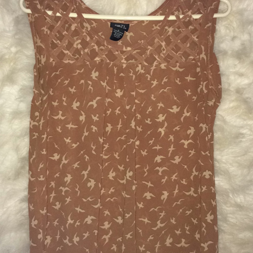 Rue21 Bird Blouse